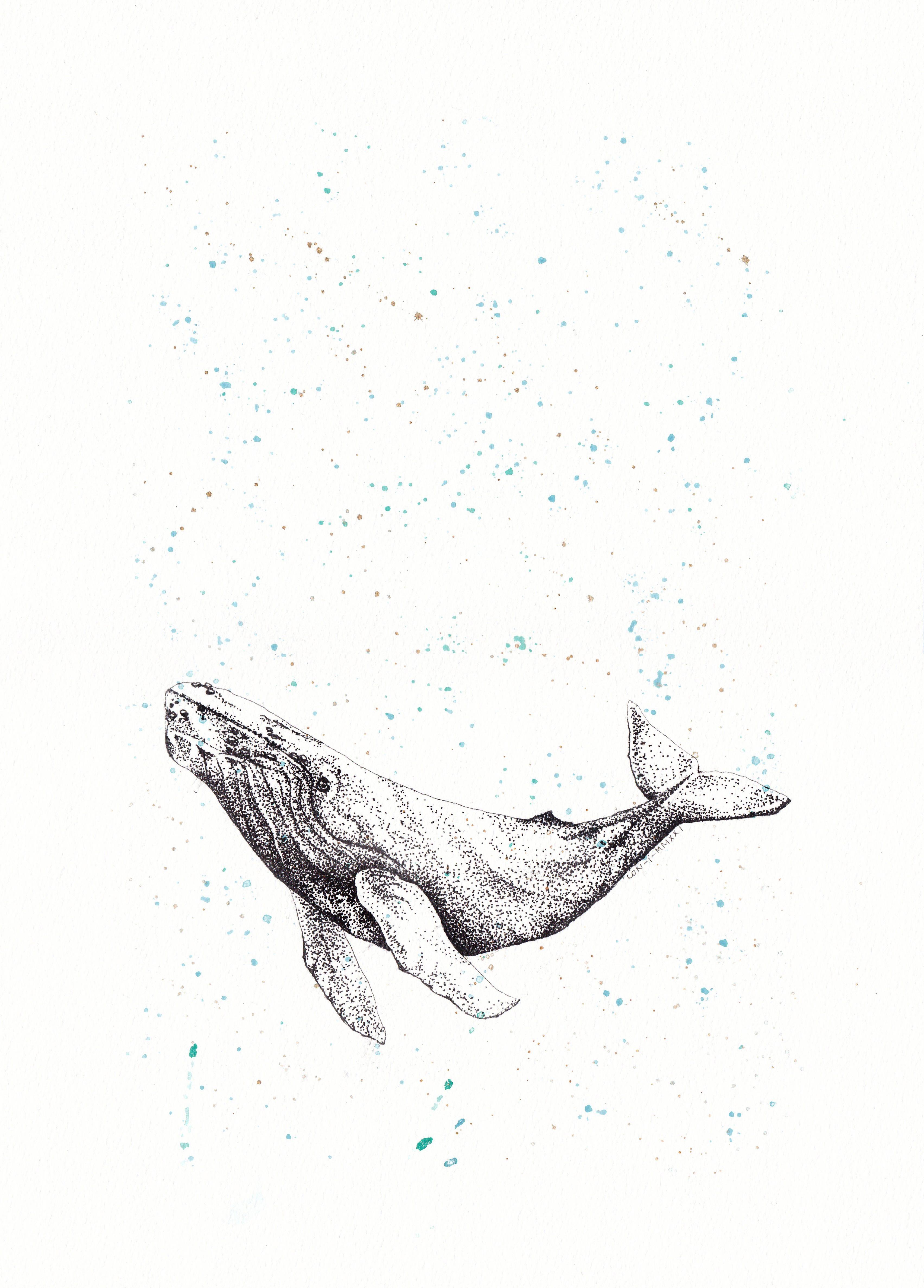 Phosphenes (series) Ink and watercolours on paper (32 x 24 cm.)